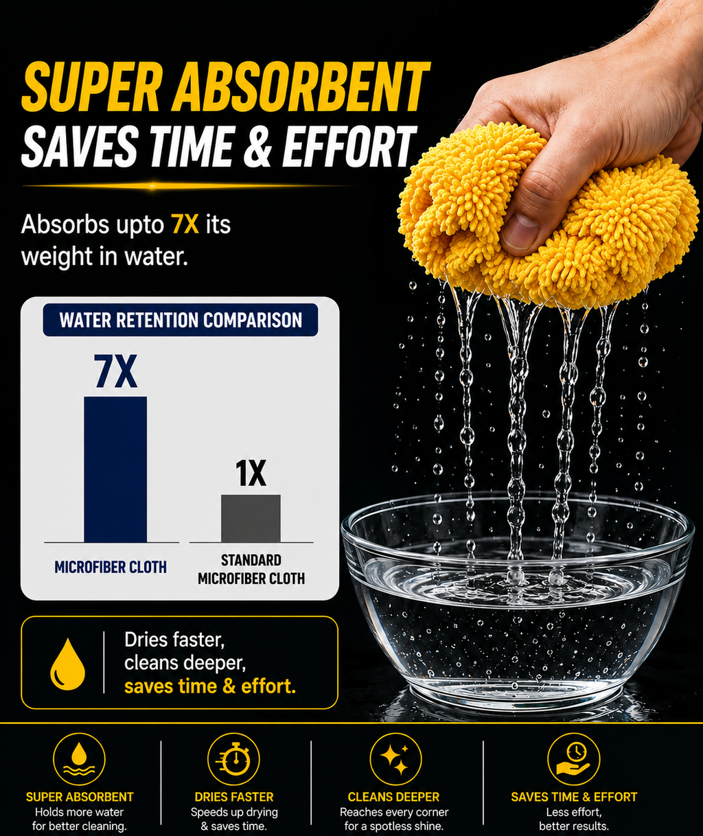 Aayansh Carcare Premium Microfiber Cloth